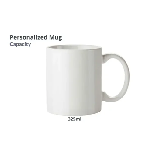 Personalized White Photo Mug