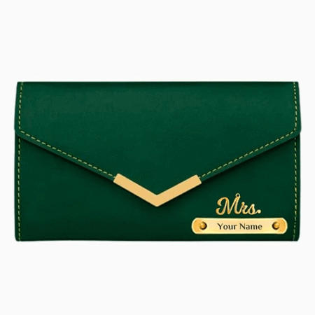 THE EPIC BOX Personalized Leather Clutch for Women