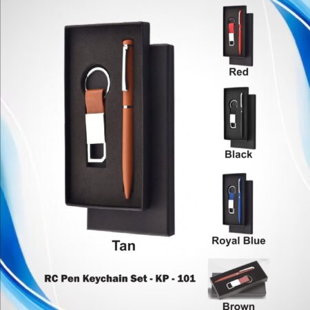 Pen With Metal Keychain