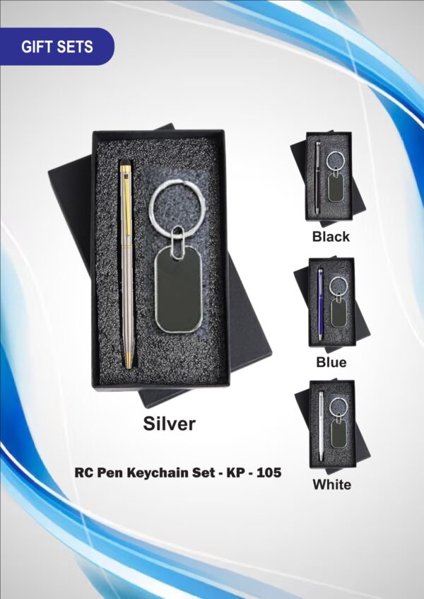 Pen With Metal Keychain