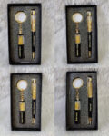 Gold Jari Pen Keychain Set