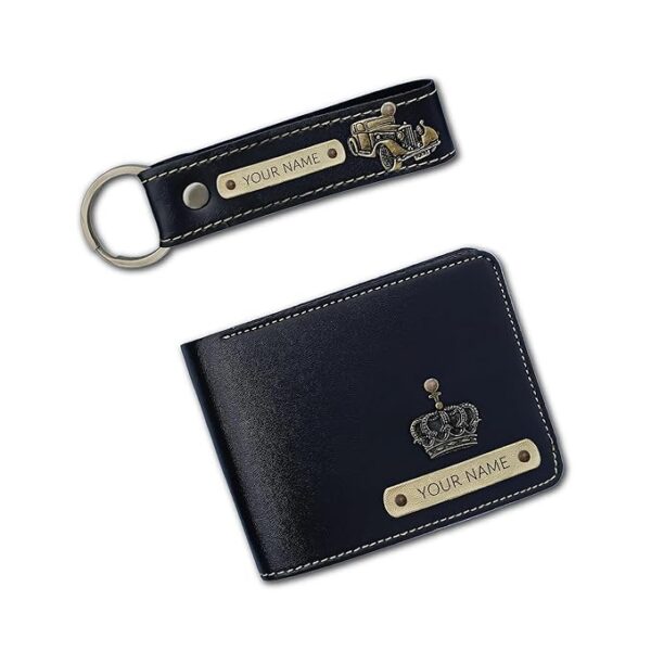 Men's Wallet with Keychain