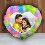 15x15 Multi Colour Fur Pillow