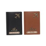 PERSONALIZED PASSPORT CASE WITH NAME & CHARM