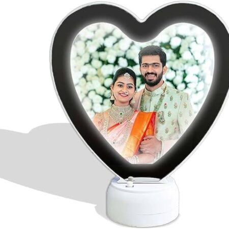 MOTIVATE BOX Magic Mirror Photo Frame with LED Light