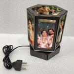 Hexagon Rotating Lamp