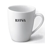 12oz White Coral Mug