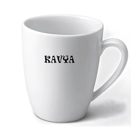 12oz White Coral Mug