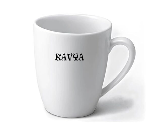 12oz White Coral Mug